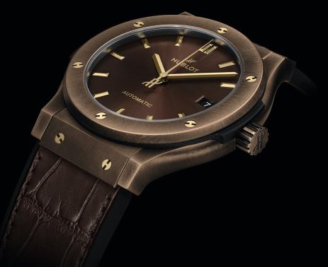 Hublot宇舶推出融合經典米青銅棕色腕表（圖）