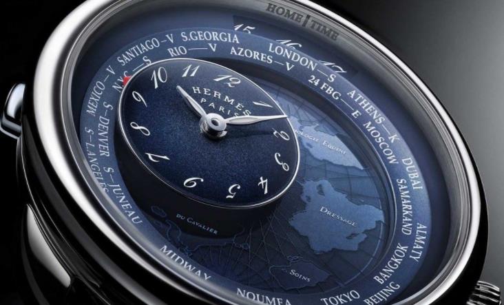愛馬仕Arceau Le Temps Voyageur 世界時腕表（圖）